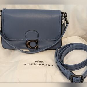 Coach Soft Tabby Shoulder Bag in Chambray (blue)
